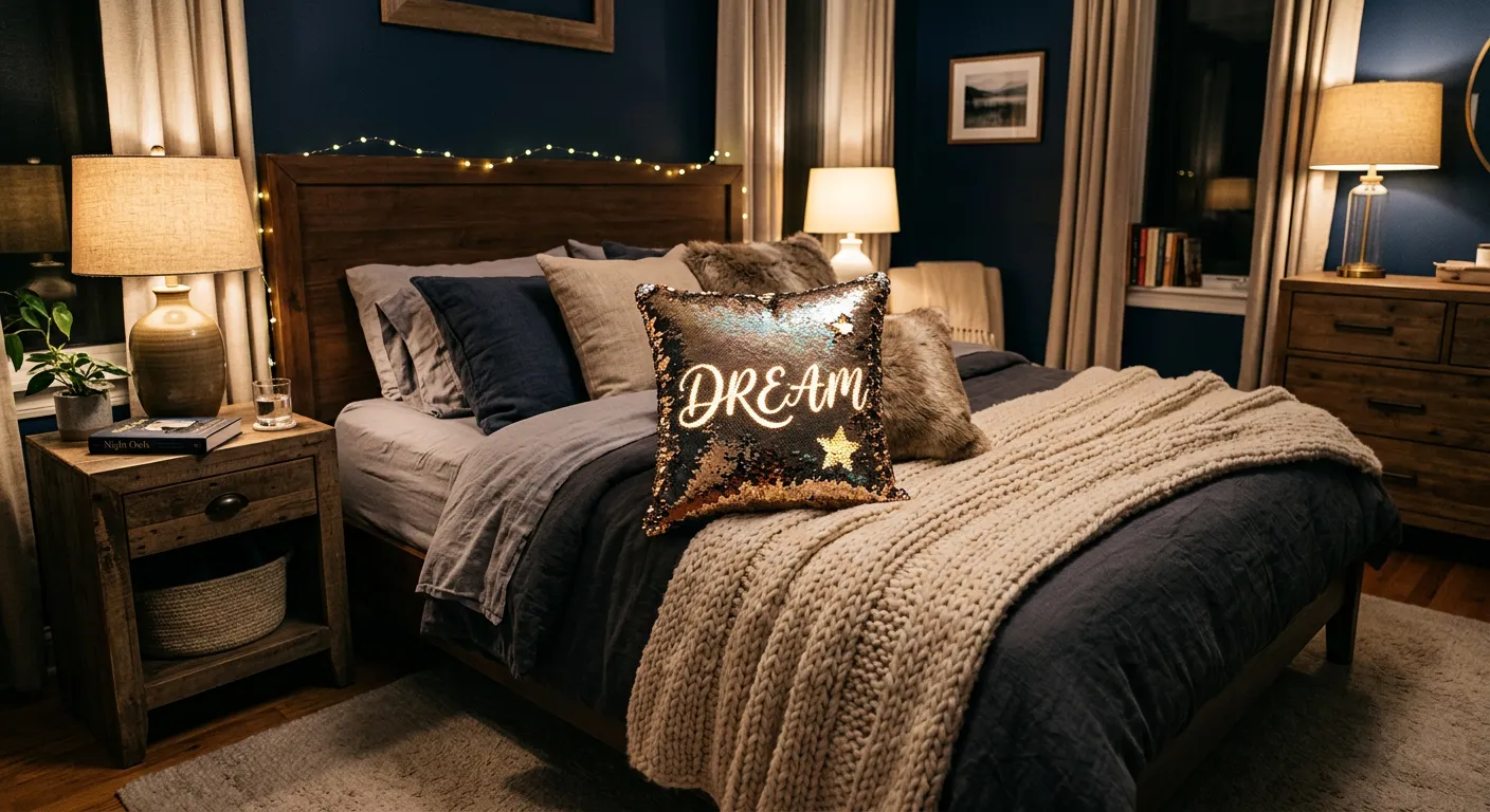 Why Every Bedroom Needs a Sequin Statement Piece