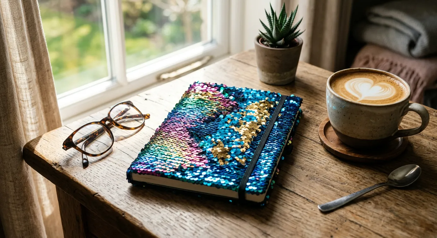 Sequin Journaling: A Creative Outlet for All Ages