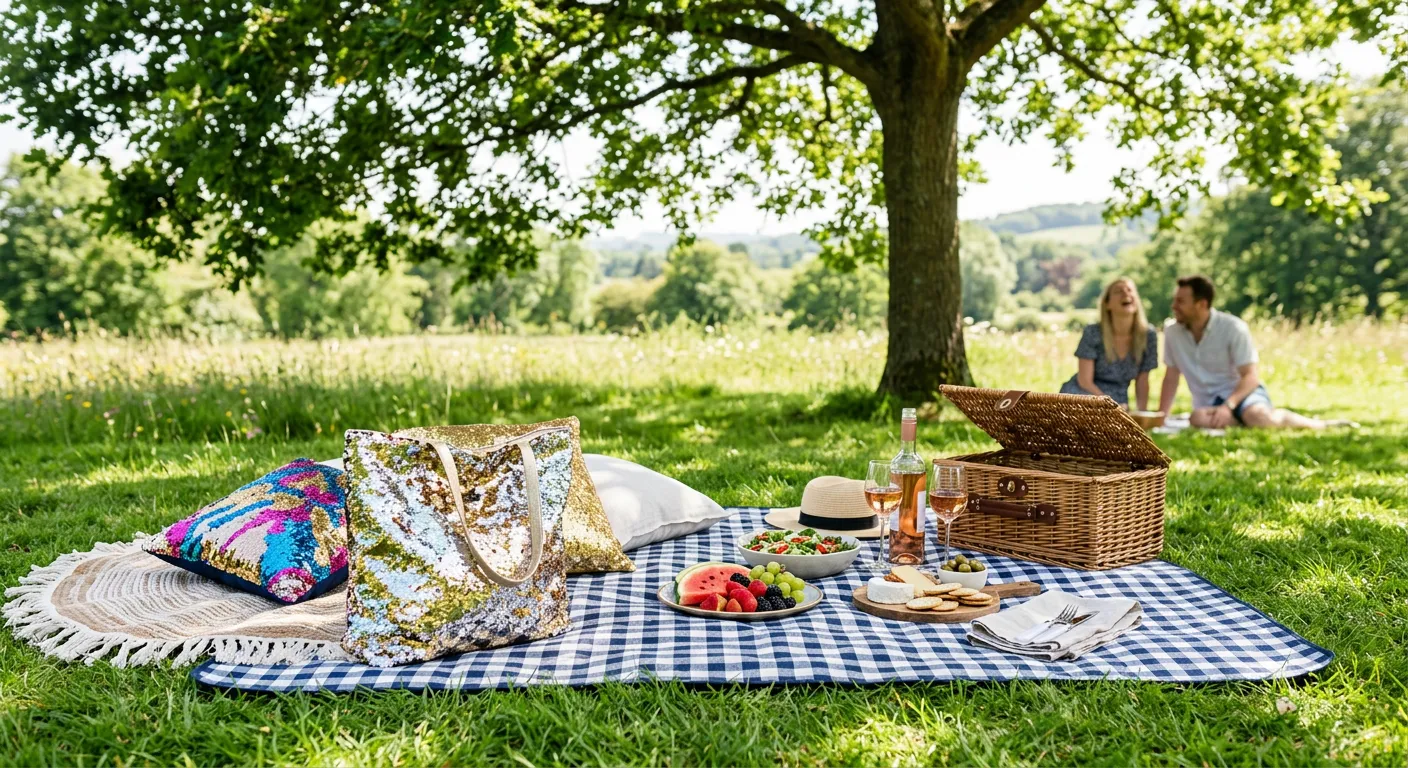 Sparkly Summer Picnics: Sequin Accessories for Outdoor Fun