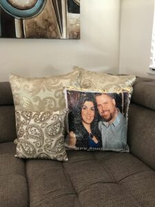 Classic Sequin Pillow photo review