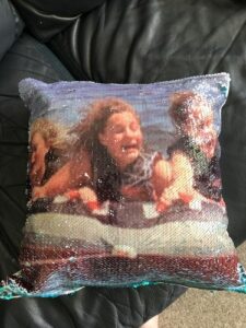 Classic Sequin Pillow photo review