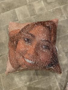 Classic Sequin Pillow photo review