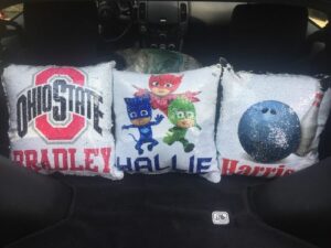 Classic Sequin Pillow photo review