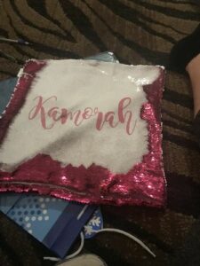 Classic Sequin Pillow photo review