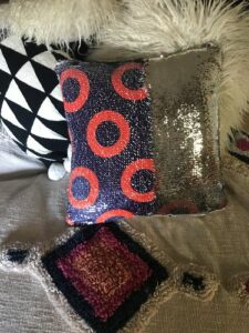 Classic Sequin Pillow photo review