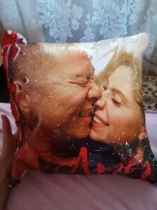 Classic Sequin Pillow photo review