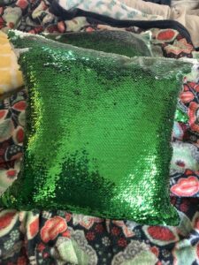 Classic Sequin Pillow photo review